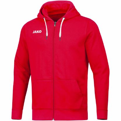 Afbeeldingen van Jas met kap Base rood