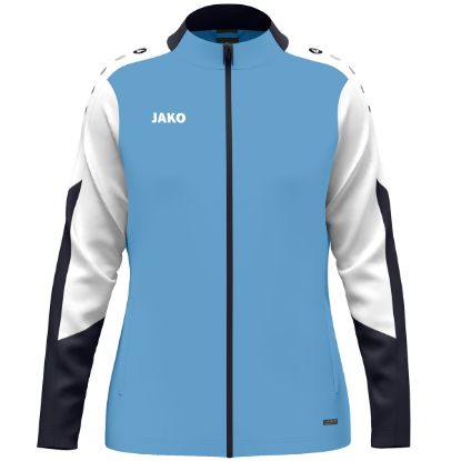 Afbeeldingen van Polyestervest Dynamic damesmaten hemelsblauw/wit/marine