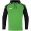 Afbeeldingen van Sweater met kap Performance zachtgroen/zwart
