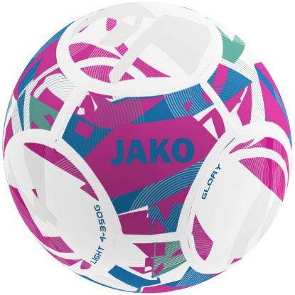 Afbeeldingen van Lightbal Glory wit/pink/JAKO-blauw, 350g